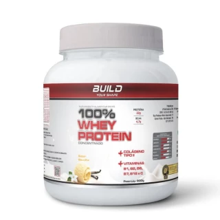 Whey `Protein 100% Concentrado Baunilha